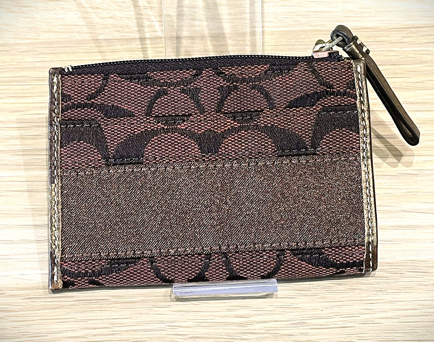 Coach Mini Skinny Signature I.D. Case