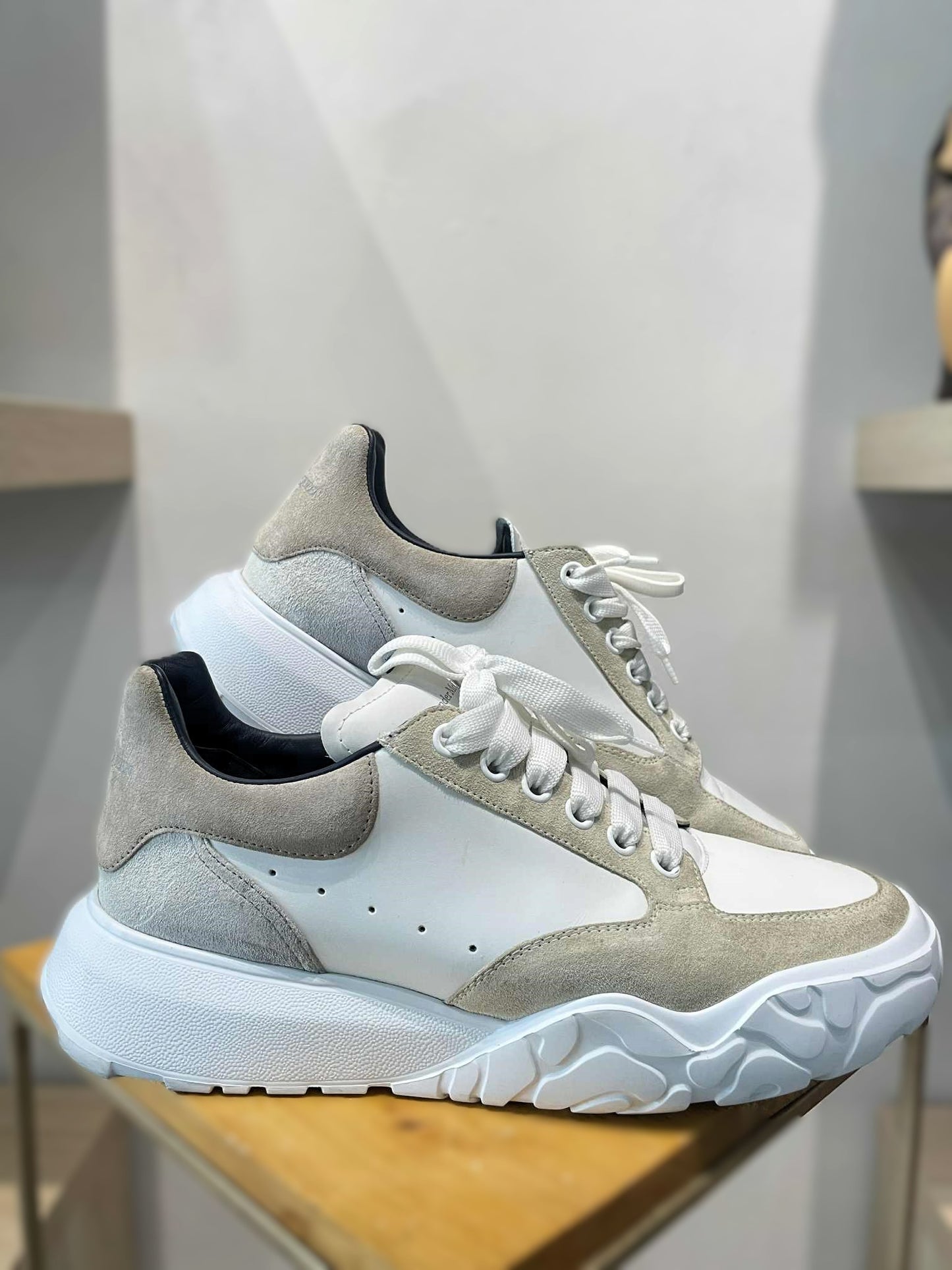 Alexander Mcqueen Court Leather/Suede Sneakers US 42 - (ONHAND)