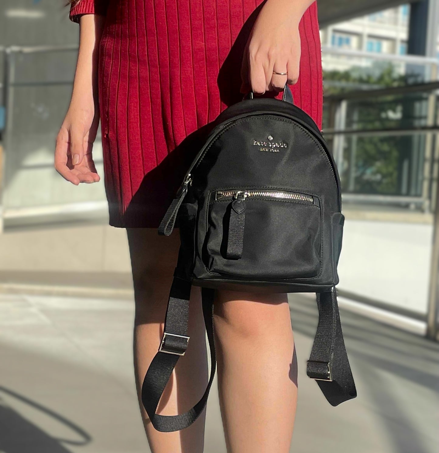 Kate Spade Chelsea Mini Backpack Black