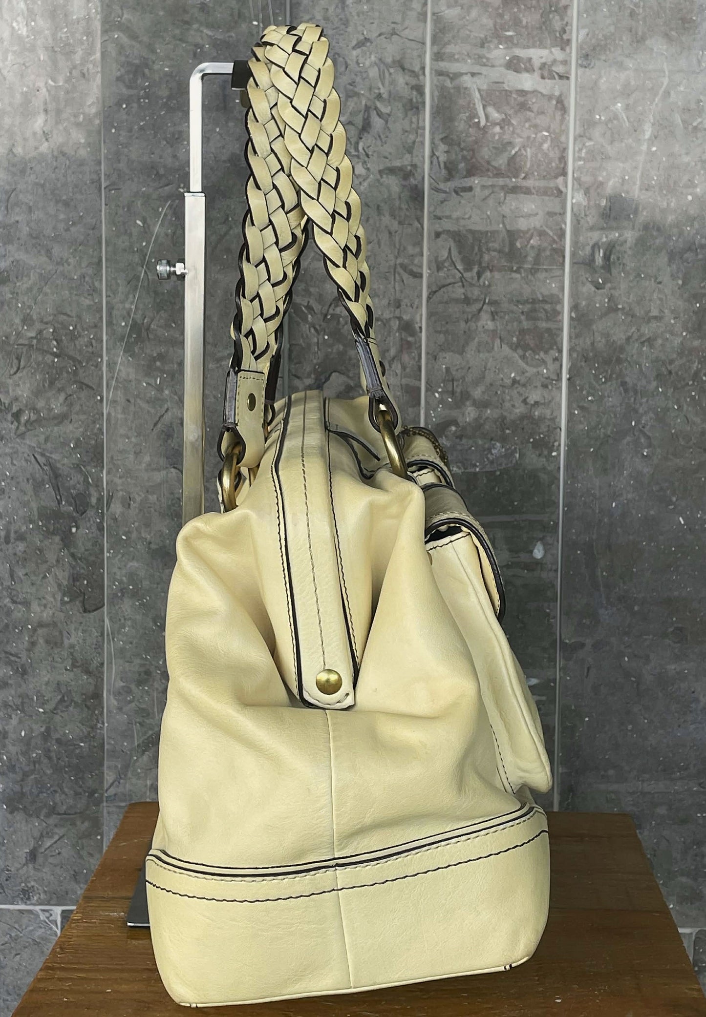 Coach Vintage Butter Yellow