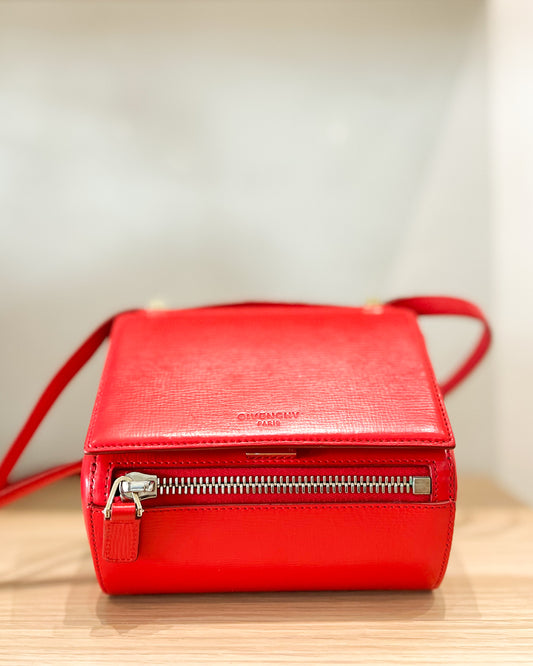 Givenchy Mini Pandora Box Leather Bag