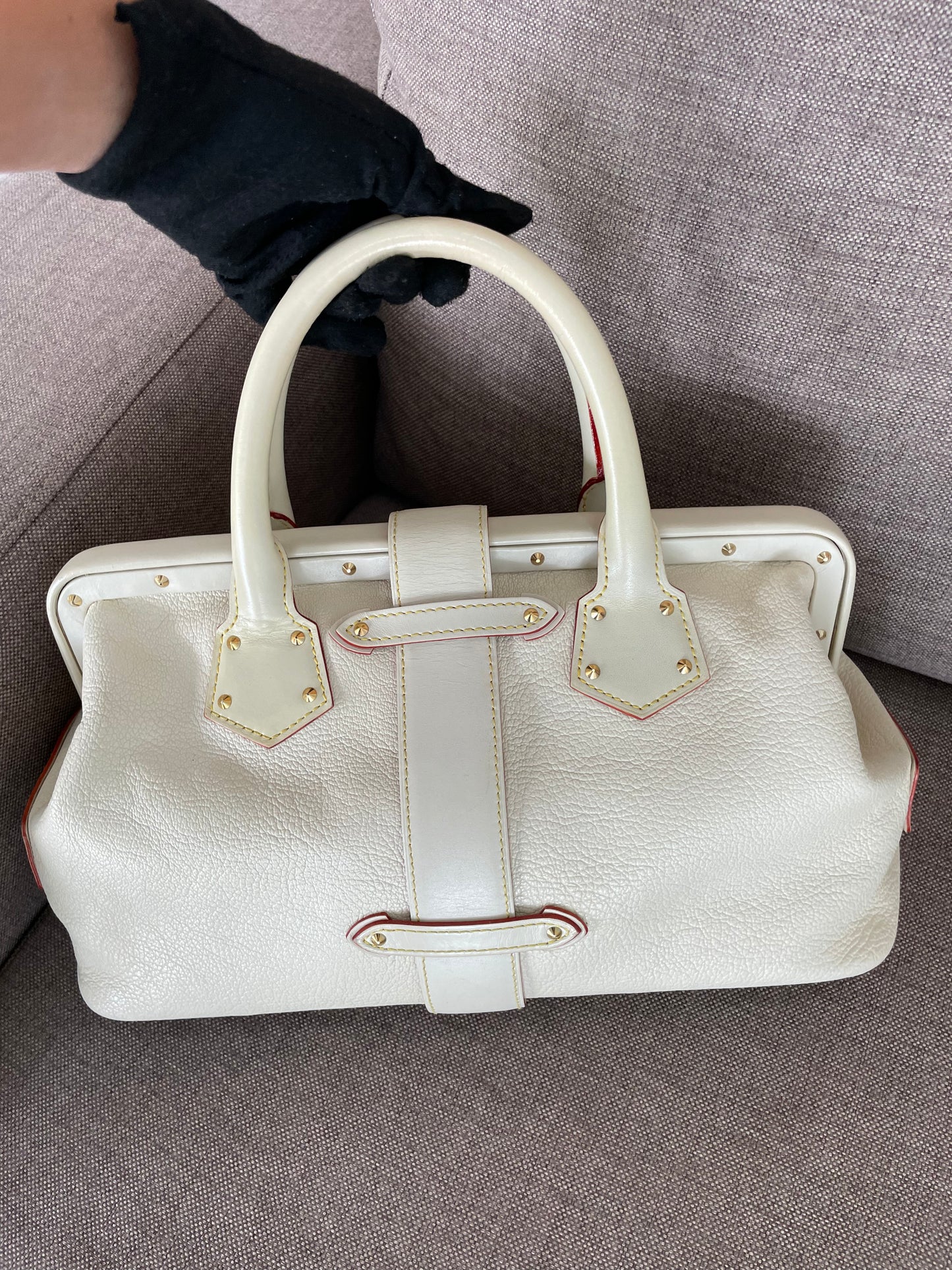 Louis Vuitton White Suhali L’ingenieux
