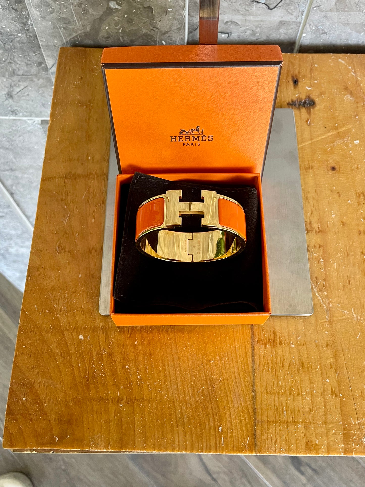 Hermes Clic Clac H MM bangle