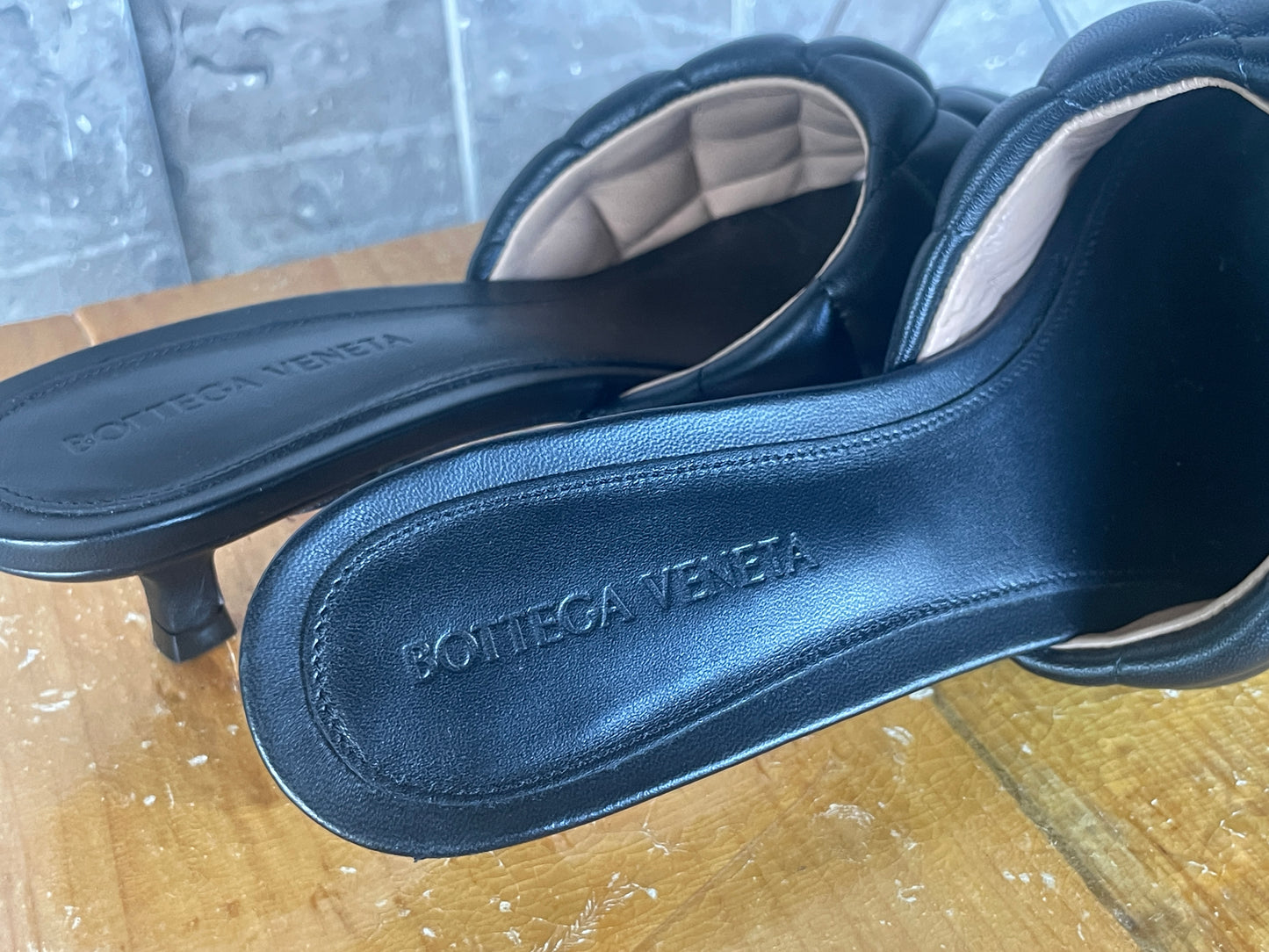 Bottega Veneta Padded Mule Sandal