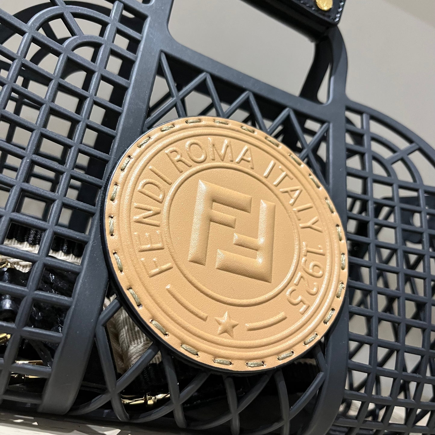 Fendi Rubber Vitello Liberty Matte