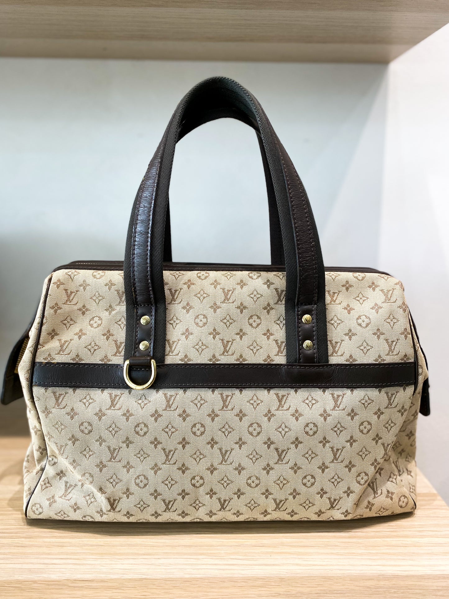 Louis Vuitton Mini lin Josephine Handbag