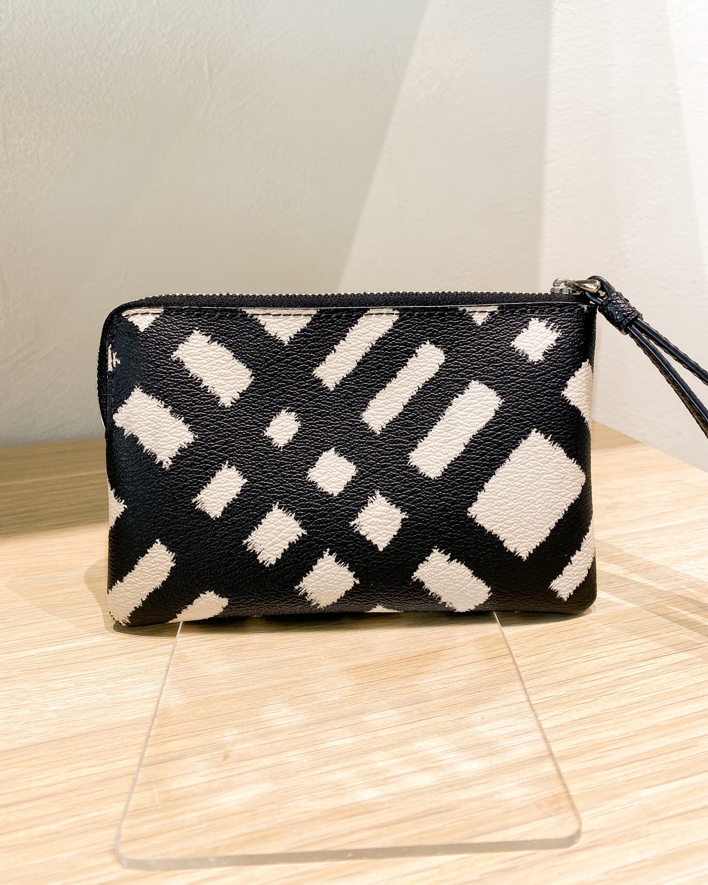 Coach Corner Zip Wristlet