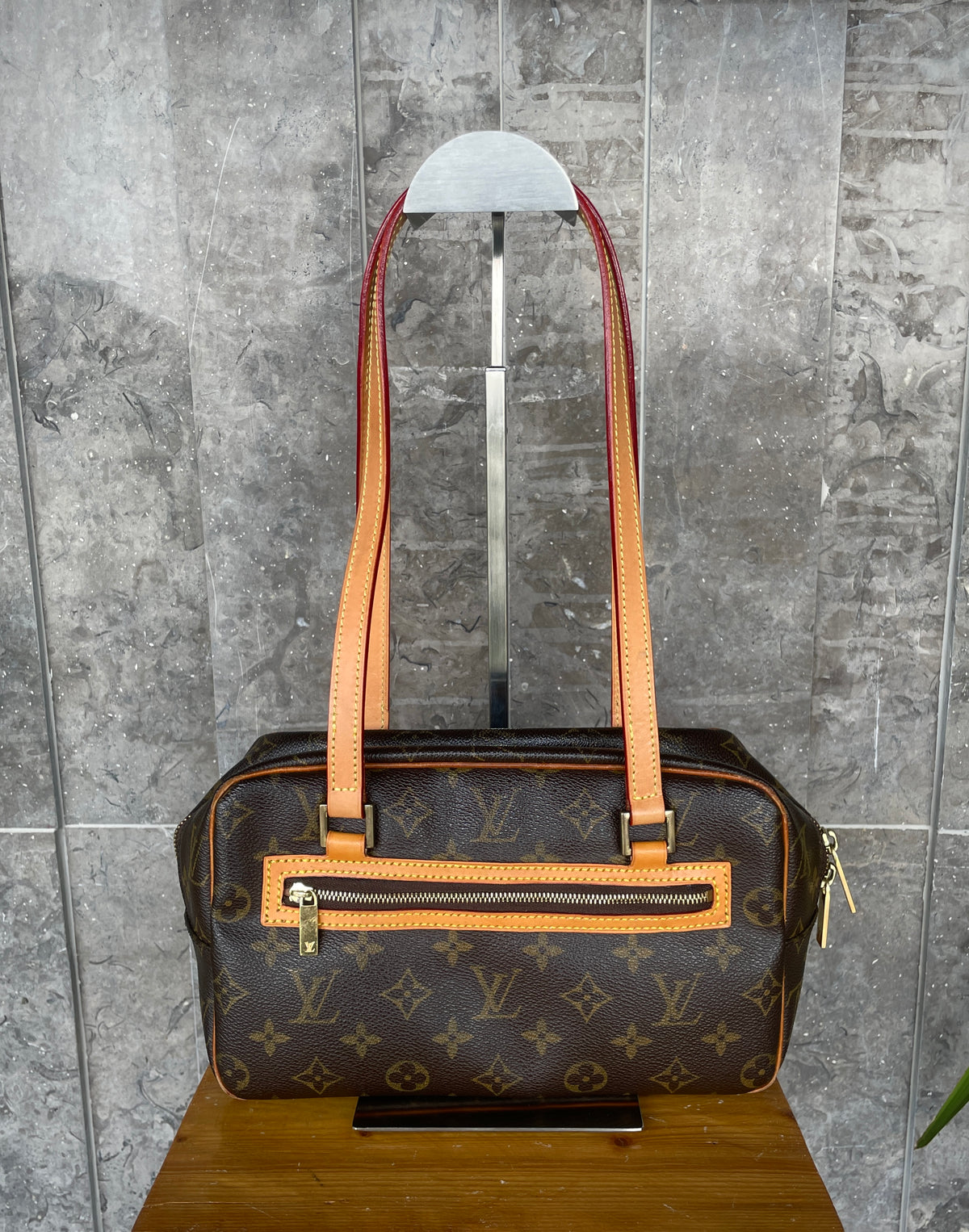 Louis Vuitton Monogram Cite MM Shoulder Bag