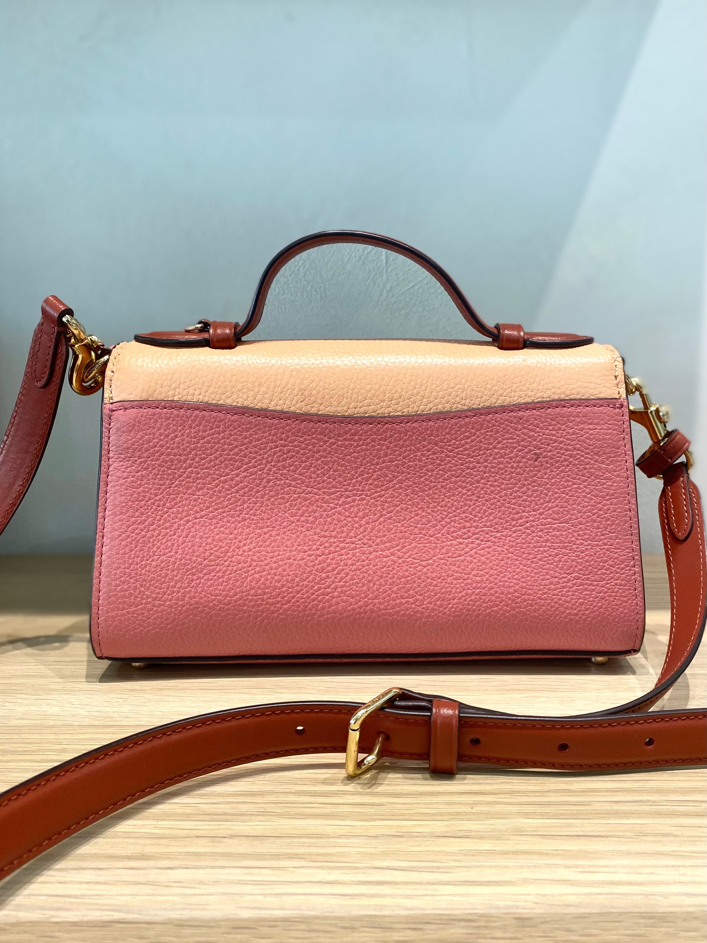 Coach Kleo Top Handle Sling Bag