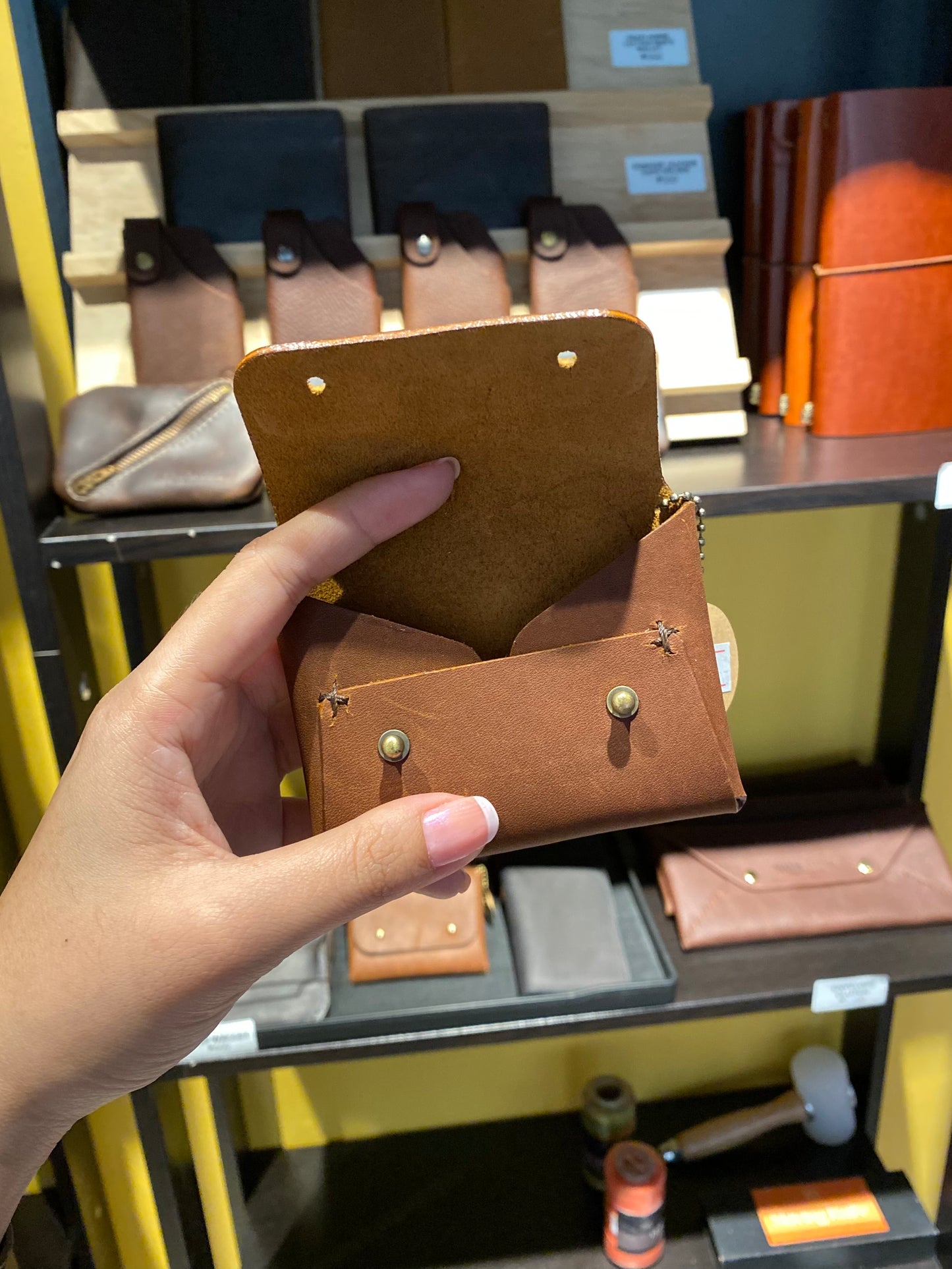 Cowhide Leather Wallet by Mr. M Handsewn Leathercraft