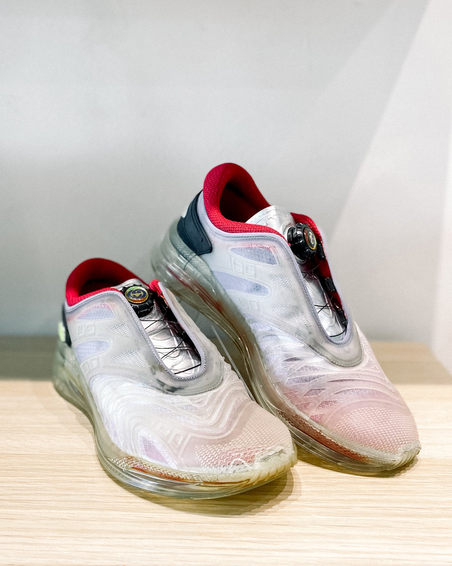 Gucci Ultrapace R Transparent Sneakers US 7