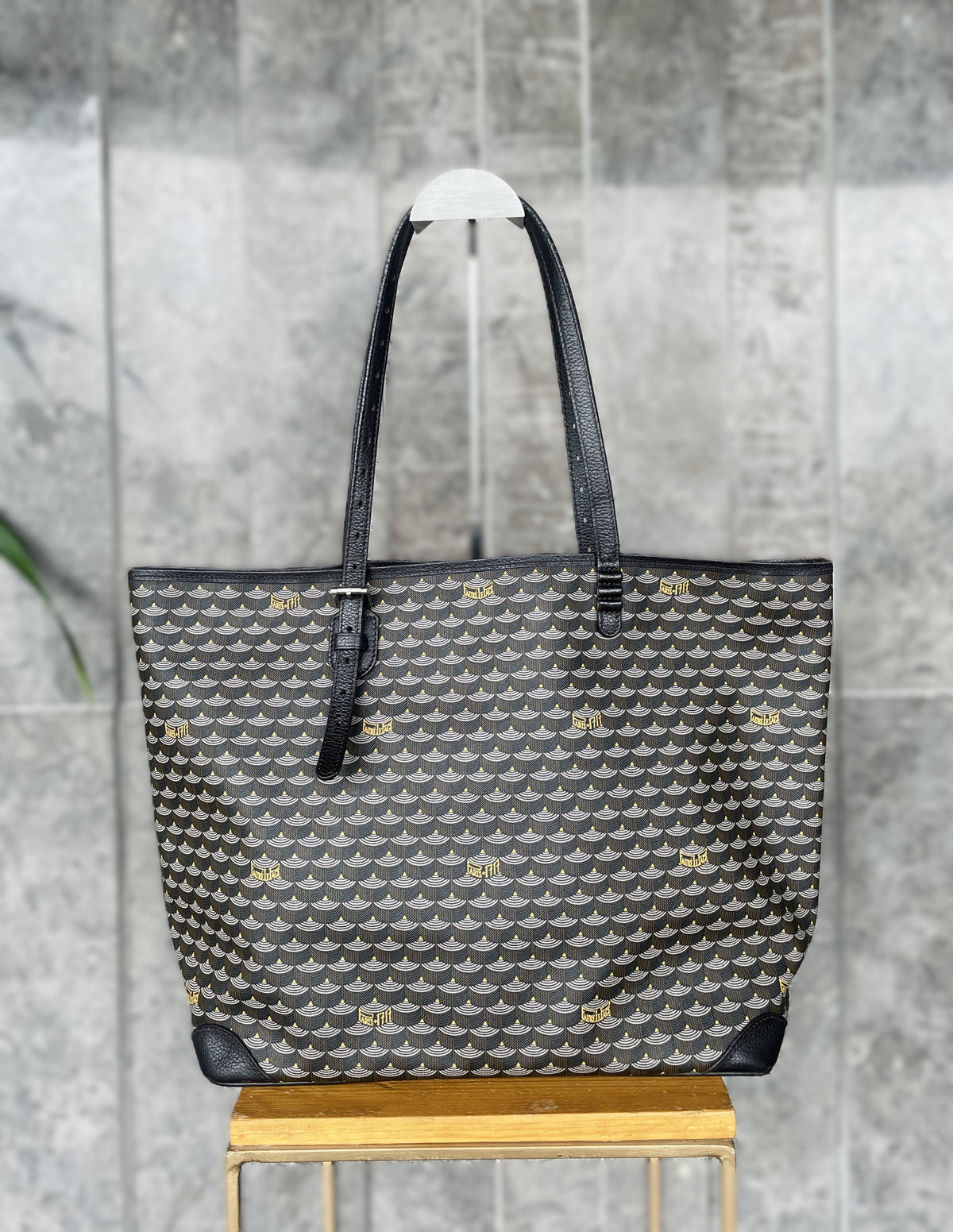 Faure Le Paige Daily Battle Tote Black Bag