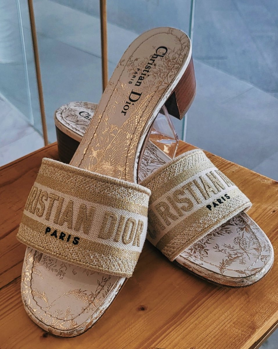 Dior Dway Heeled Slide US 37.5 - Élysée