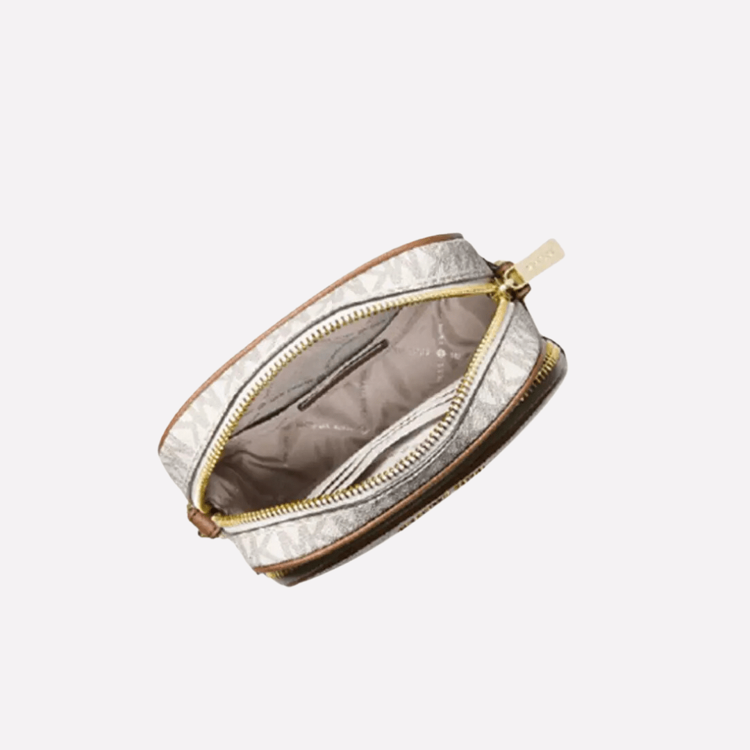 Michael Kors Jet Set Travel Medium Logo Crossbody Camera Bag - Élysée