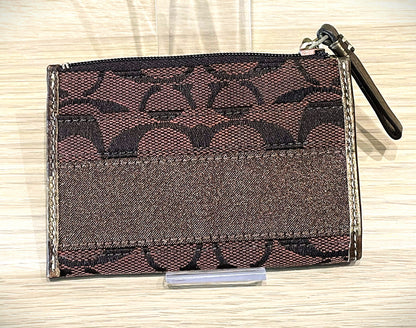 Coach Mini Skinny Signature I.D. Case