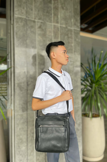 Ferragamo Messenger black bag