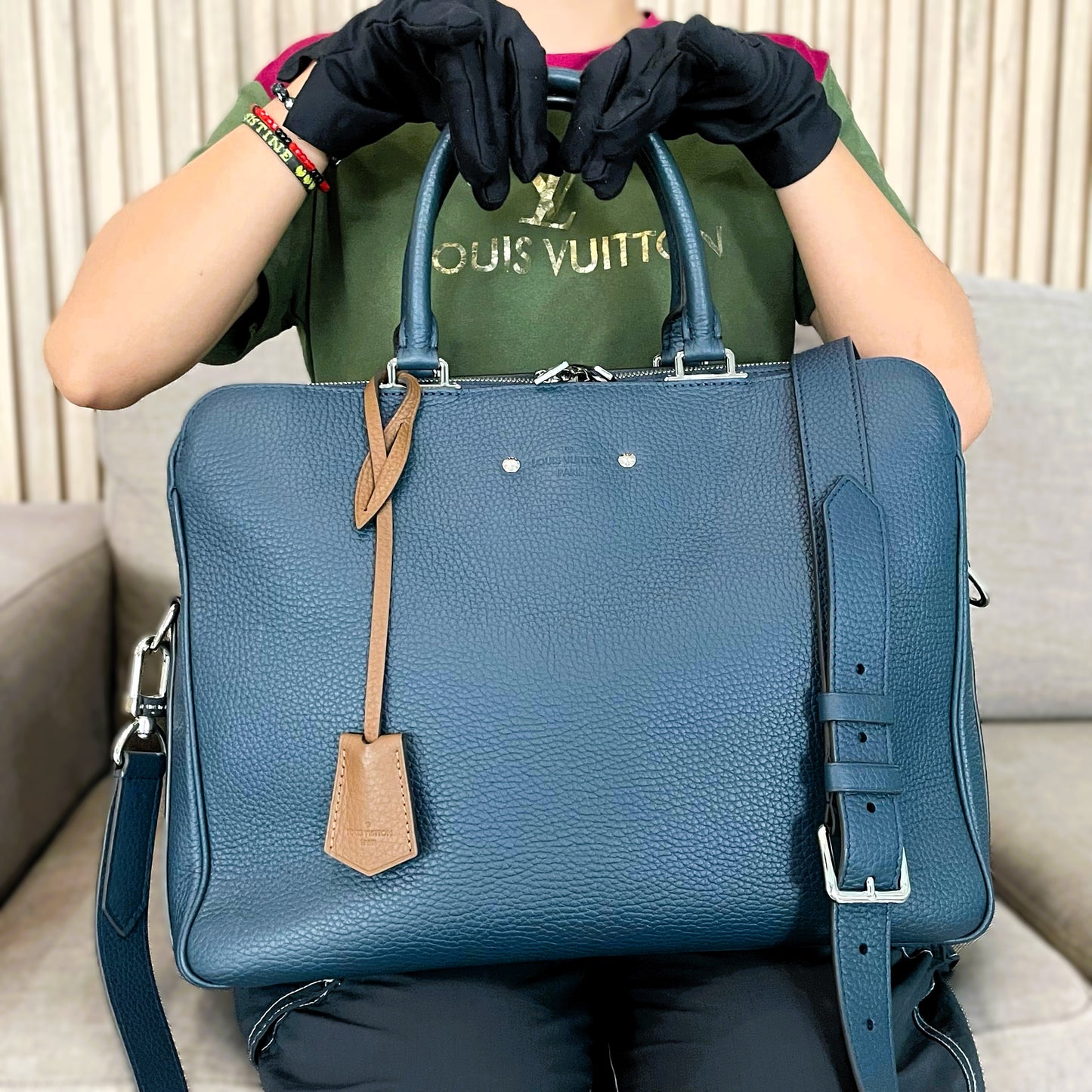 LV Armand MM Briefcase 2-Way