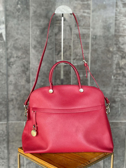 Furla Piper dark pink  Handbag