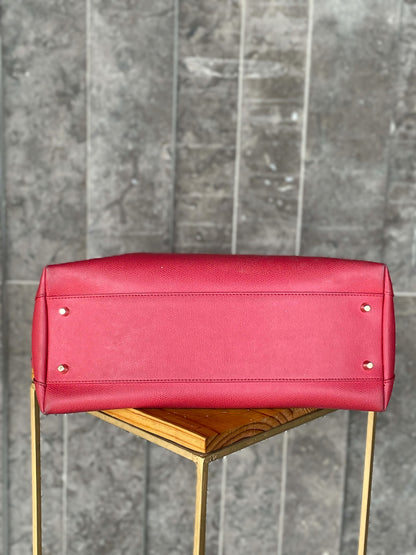 Furla Piper dark pink  Handbag