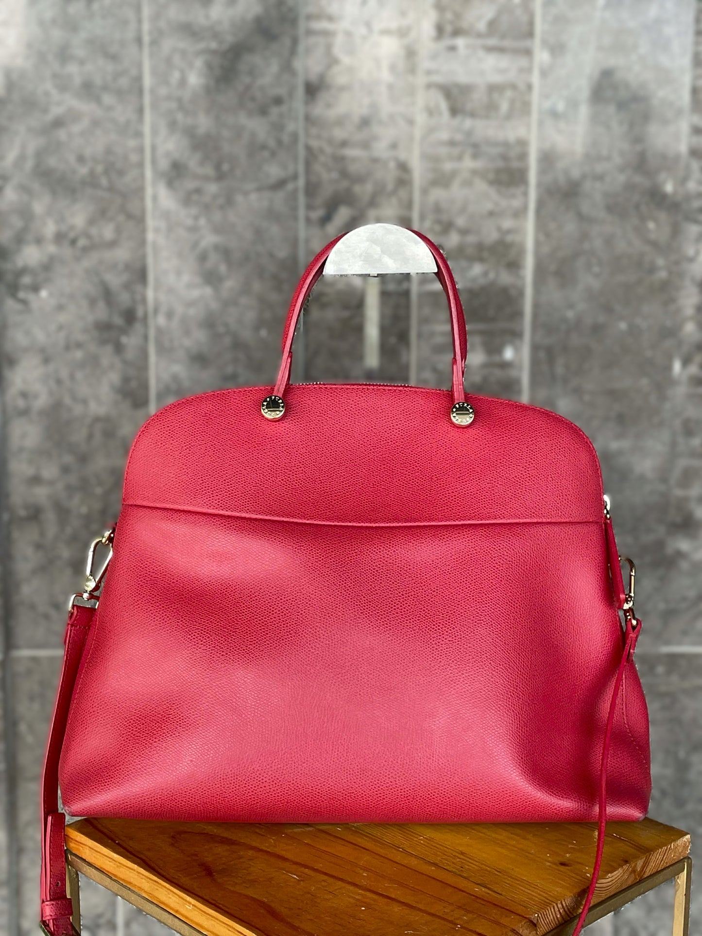 Furla Piper dark pink  Handbag