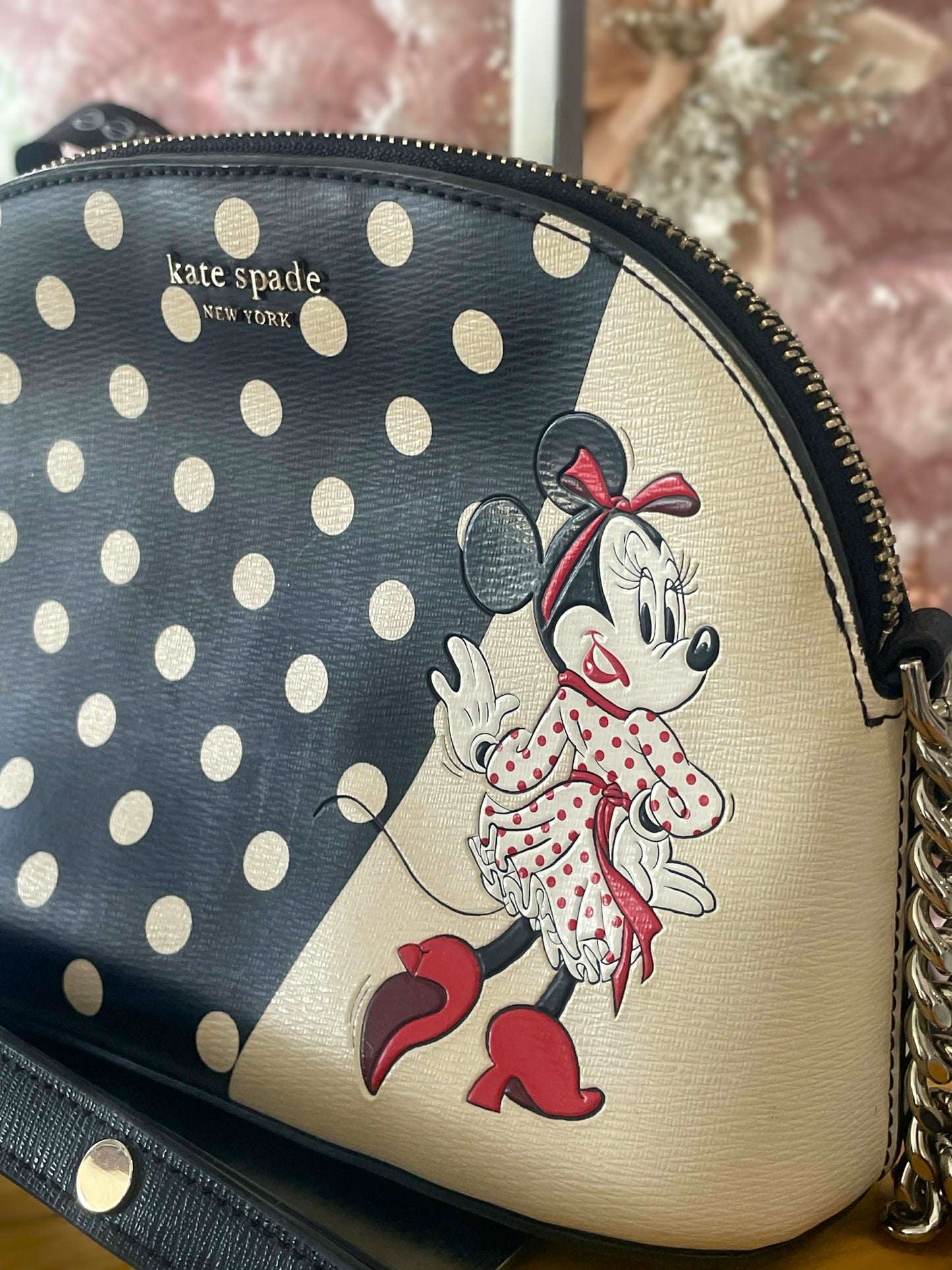 Kate Spade Minnie mouse small crossbody