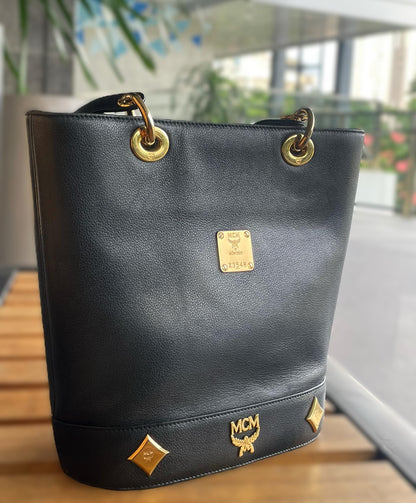 MCM Black Bucket bag