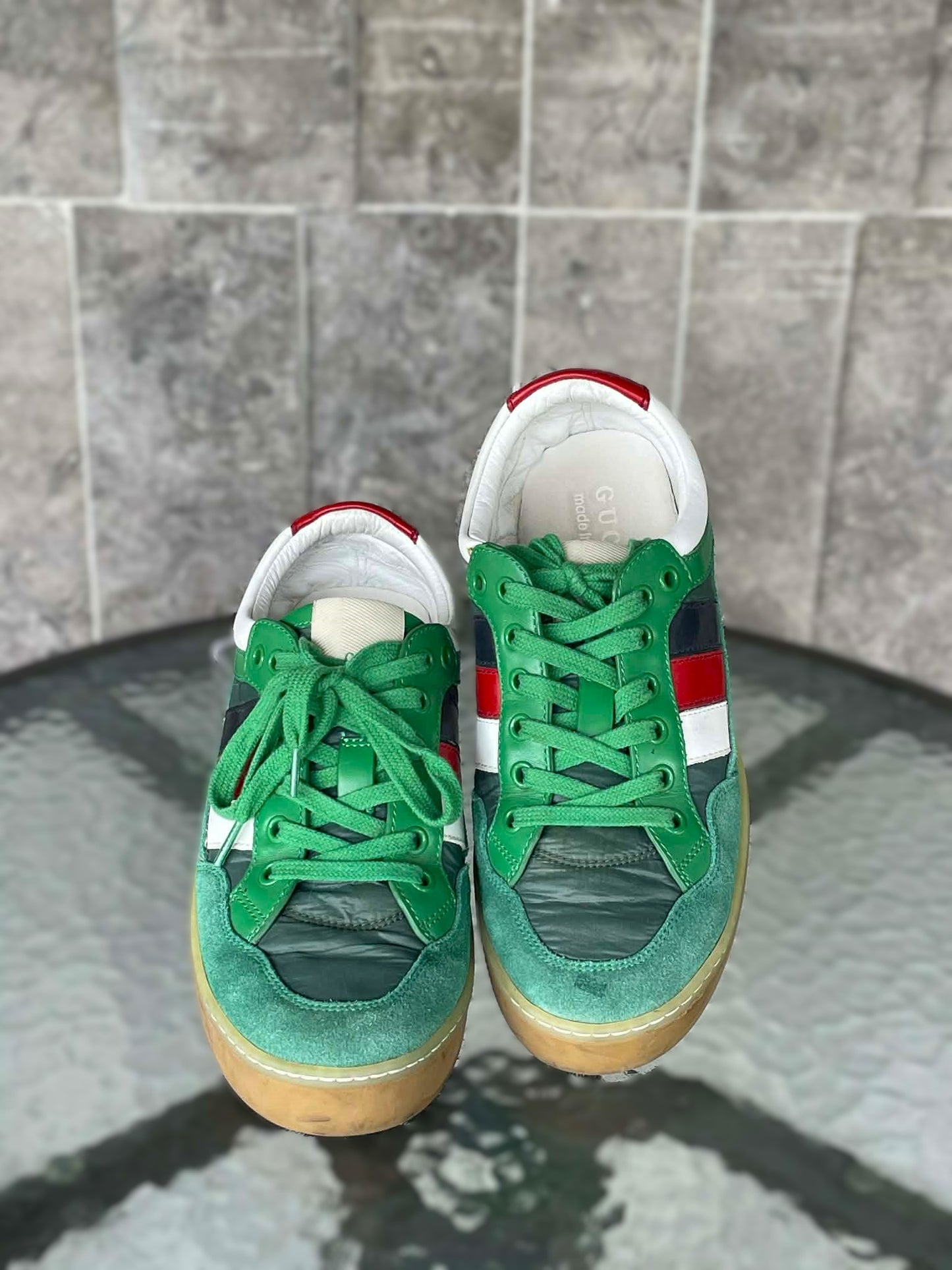 Gucci G74 Web Low-top Sneakers US 8