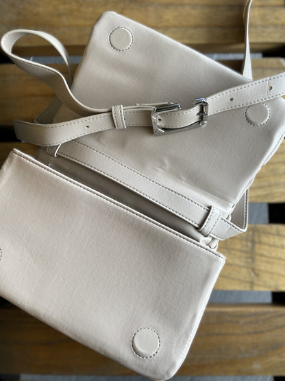 JW PEI Almond Maze Crossbody Bag