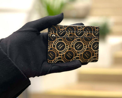 Marc Jacobs MJ Logo Printed Card Case