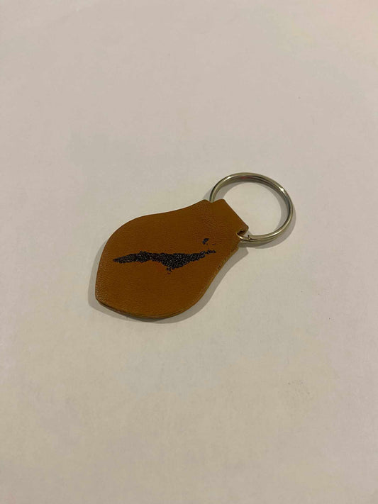 Quick Brown Fox Keychain