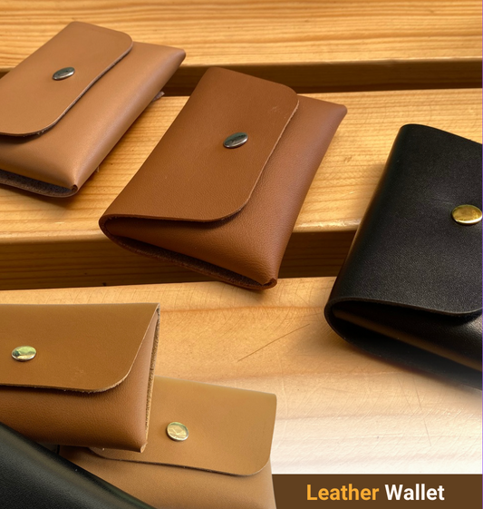 Quick Brown Fox Leather Wallet