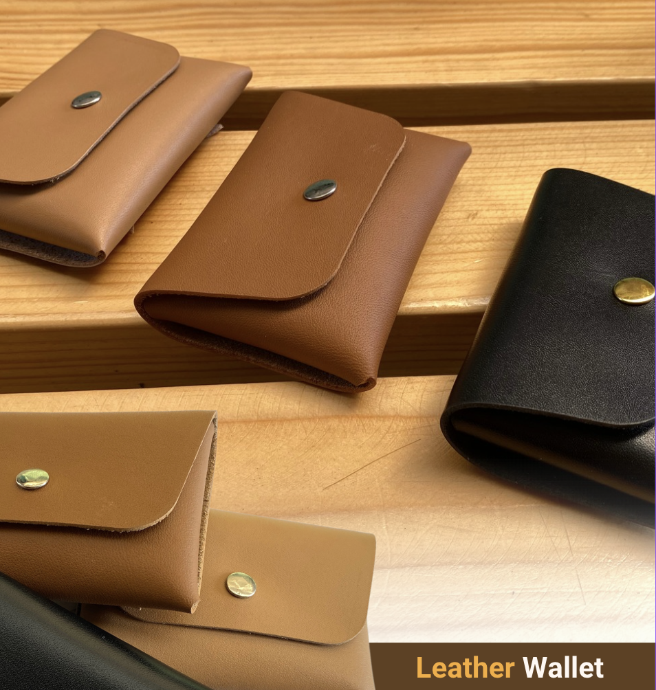 Quick Brown Fox Leather Wallet