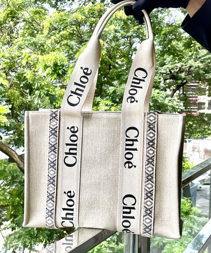 Chloe Woody Tote in Medium