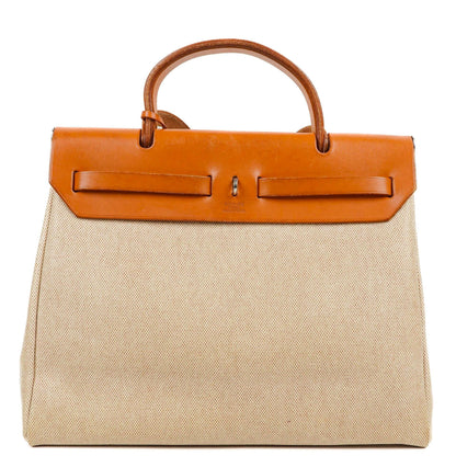 Hermes Herbag Canvas