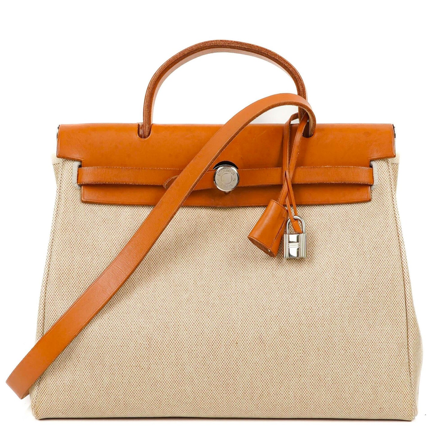 Hermes Herbag Canvas