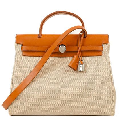 Hermes Herbag Canvas