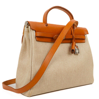 Hermes Herbag Canvas