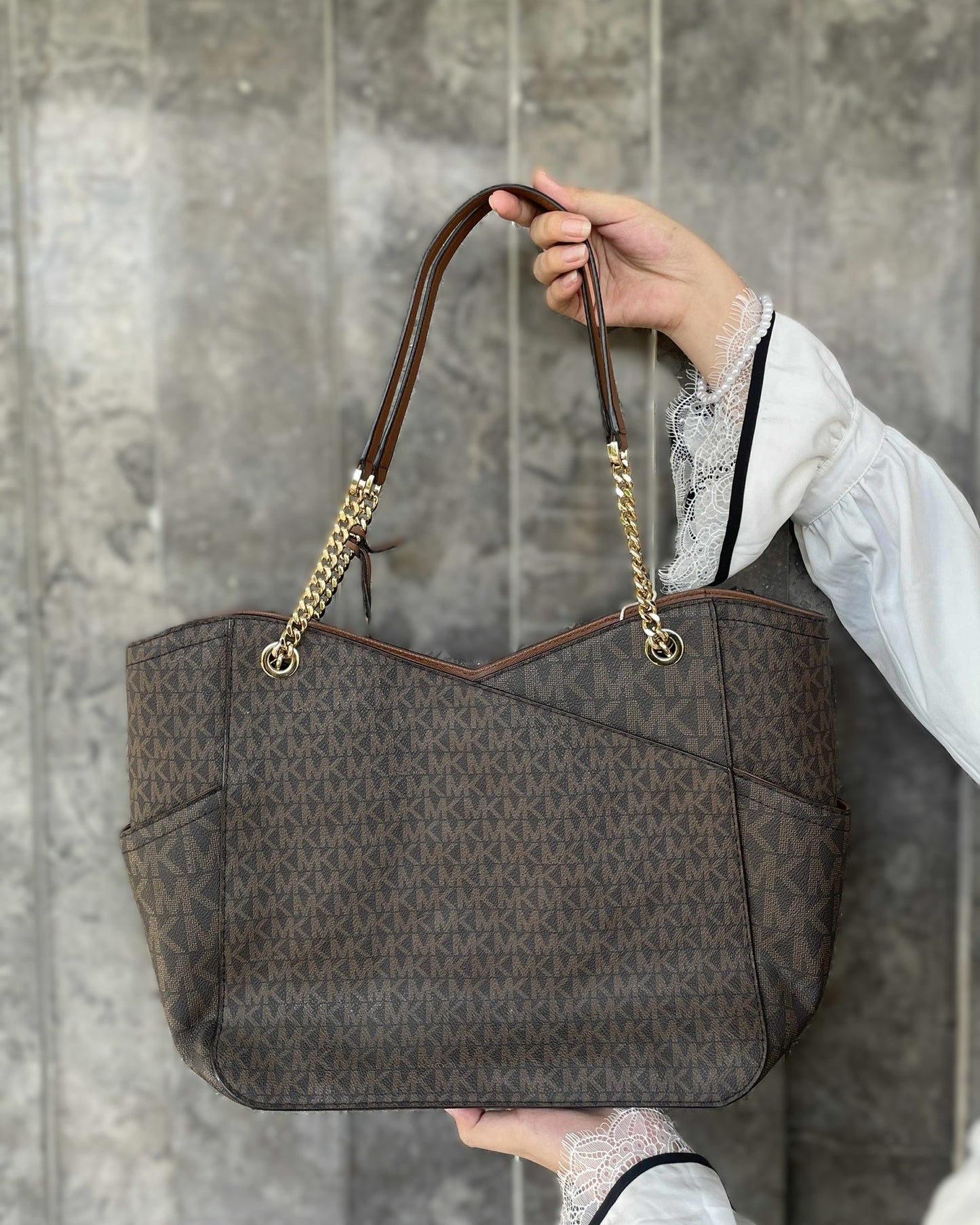 Michael Kors Jet Set Travel Large Logo