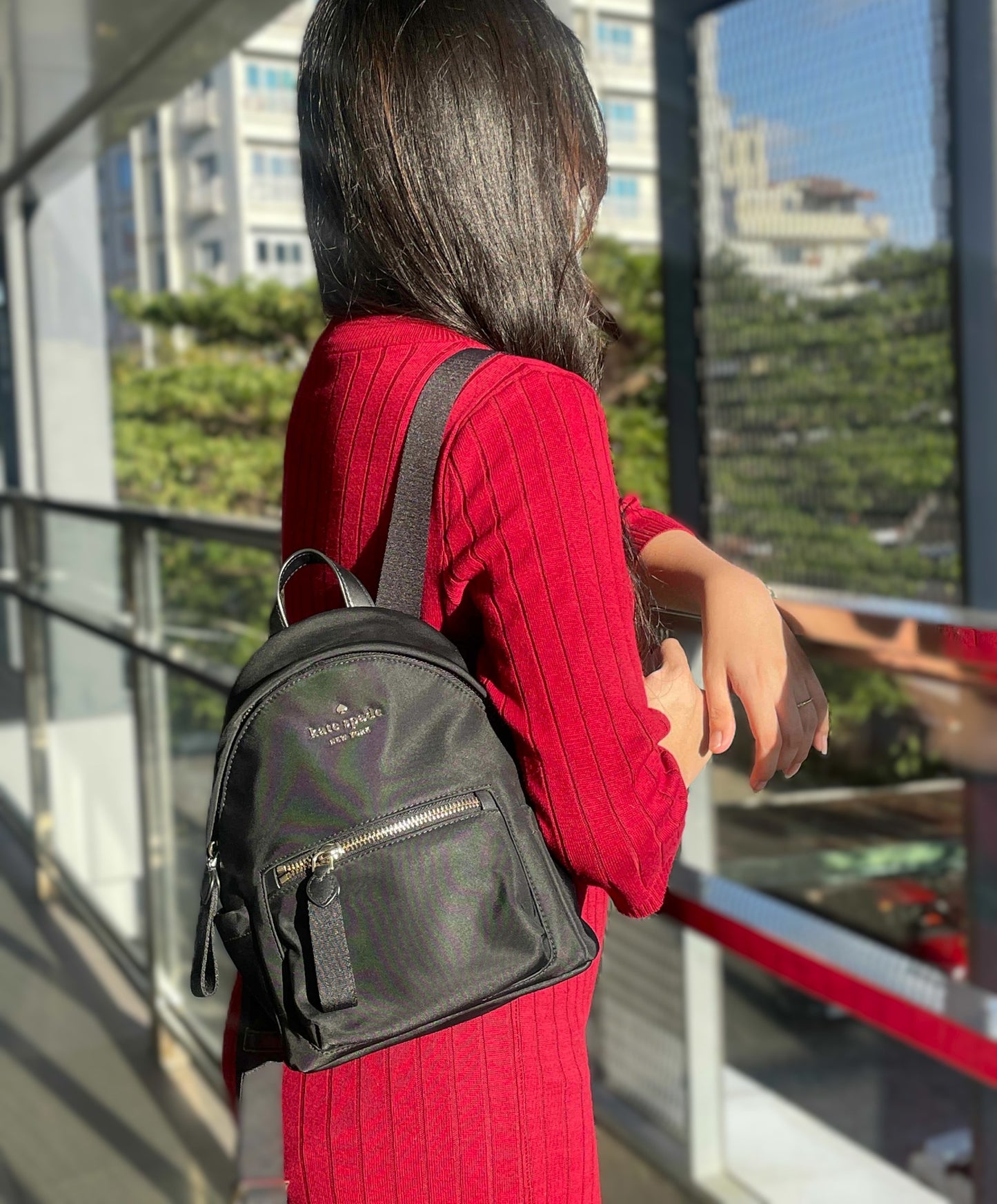 Kate Spade Chelsea Mini Backpack Black