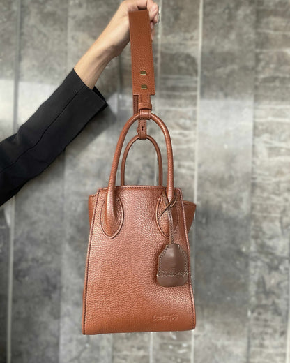 Rabeanco Dark Camel Satchel