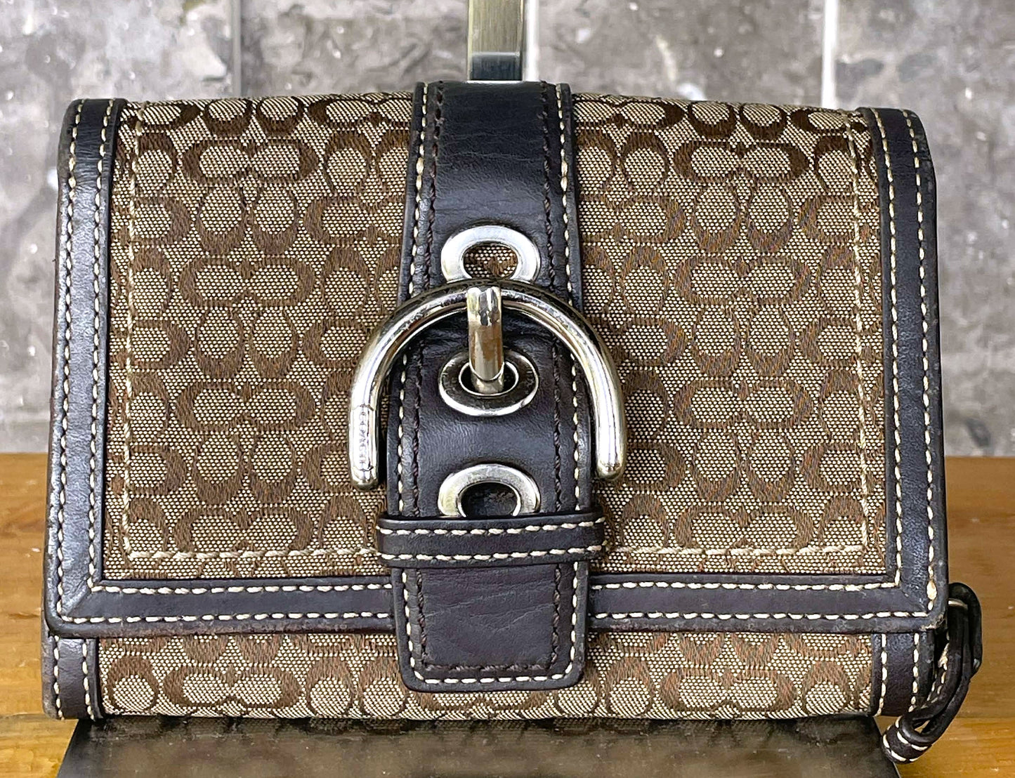 Coach Soho Signature Buckle Compact Ballet