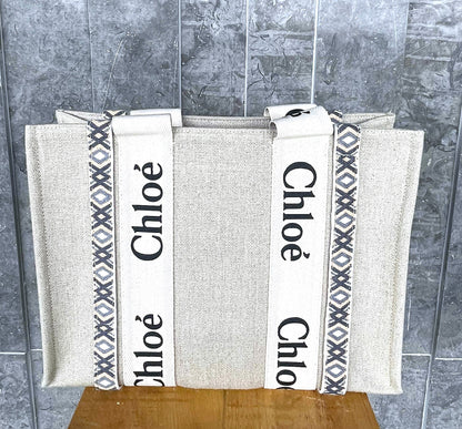 Chloe Woody Tote in Medium
