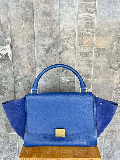 Celine Medium Trapeze Leather Handbag