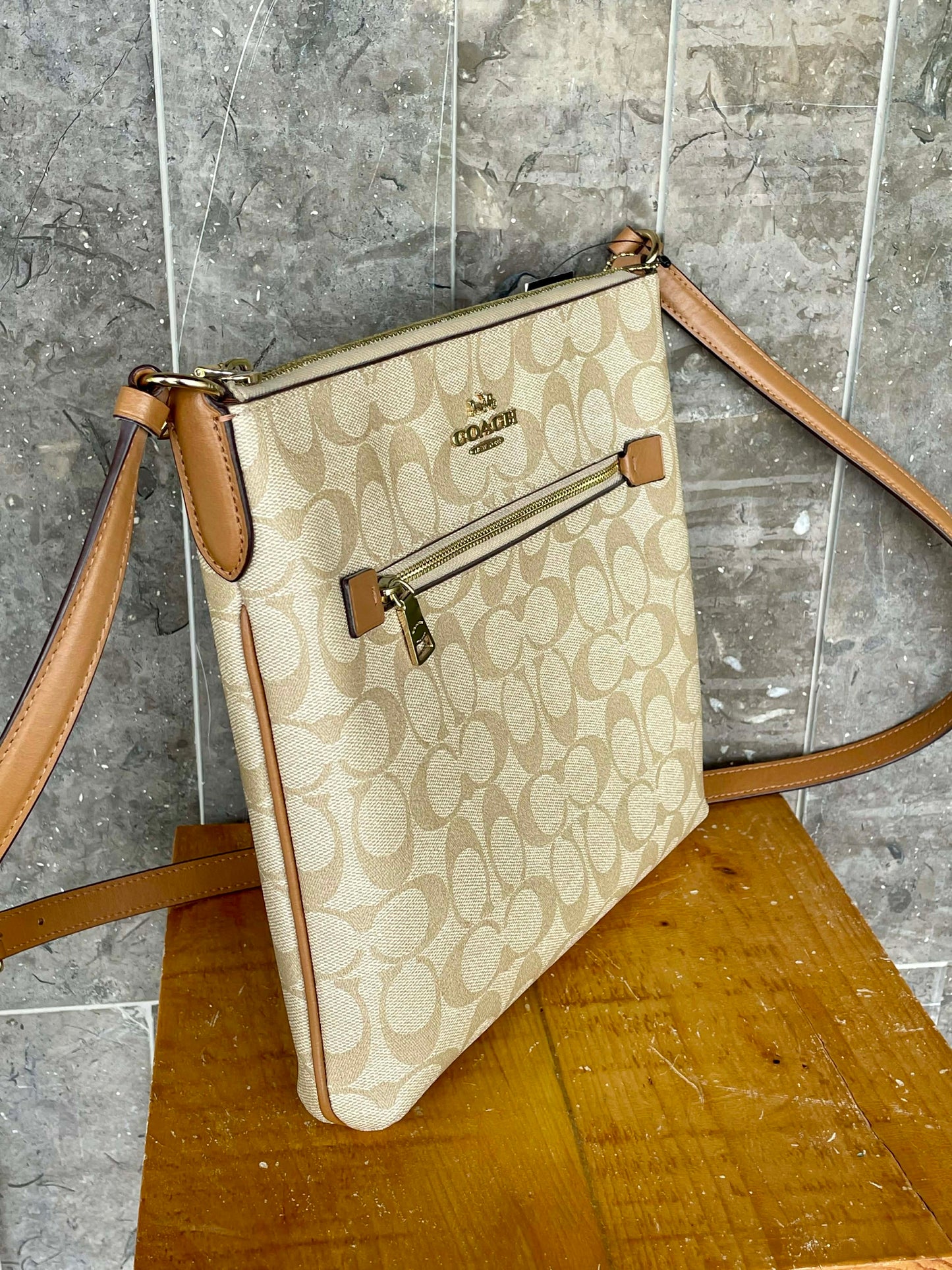 Coach Rowan File Bag In Signature Canvas