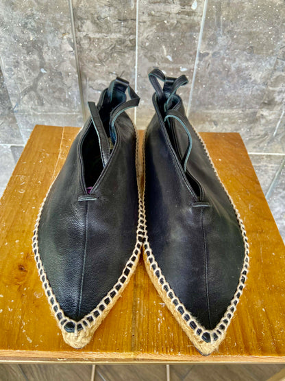 Celine Leather Espadrille US36