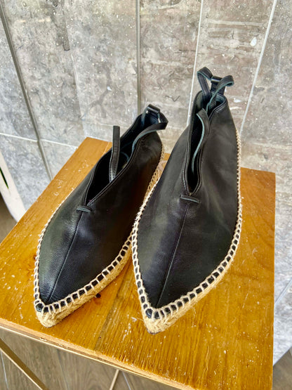 Celine Leather Espadrille US36