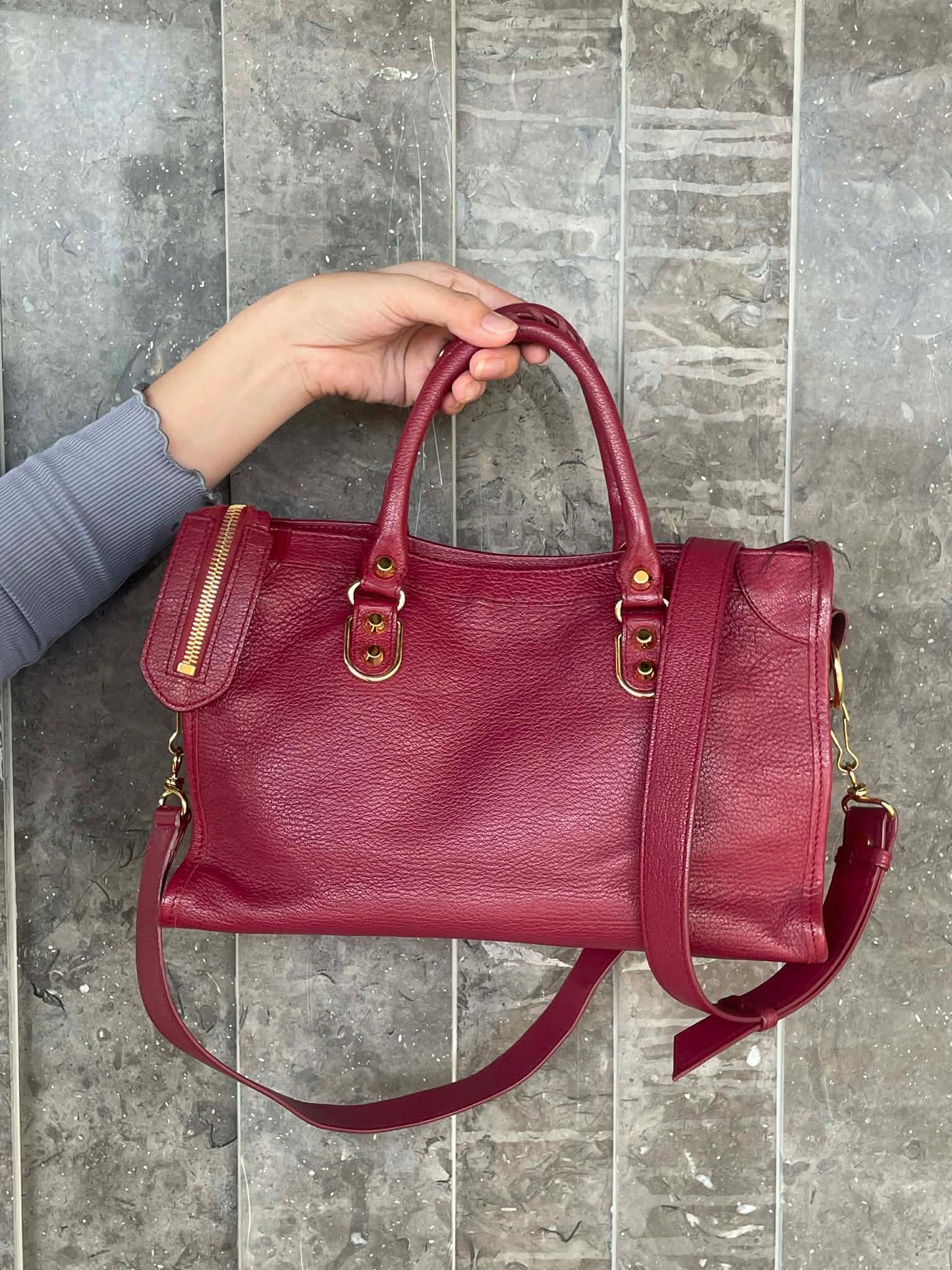 Balenciaga Edge Ghw Maron