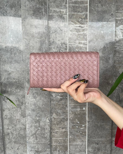 Bottega Veneta Intrecciato Leather Wallet