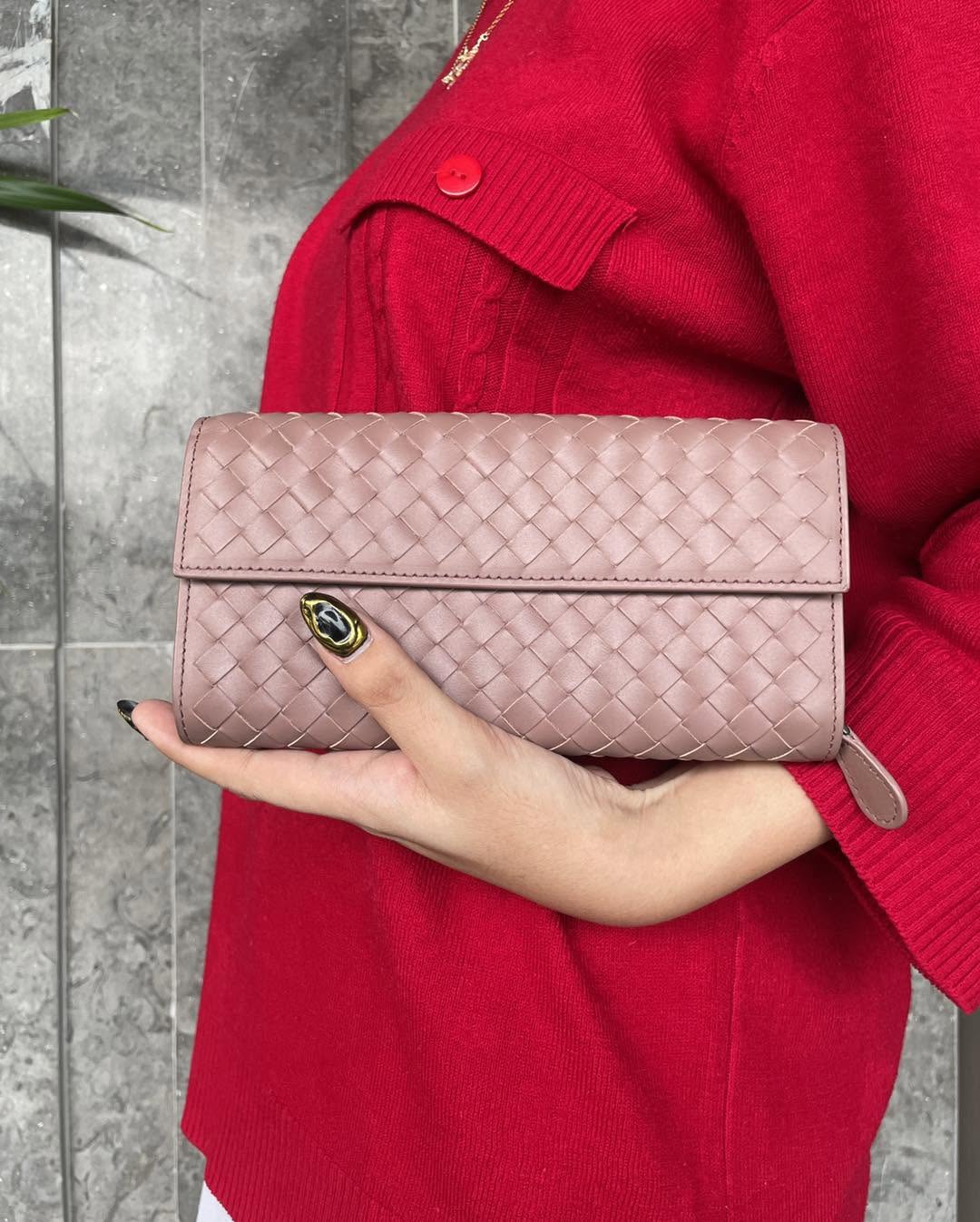 Bottega Veneta Intrecciato Leather Wallet