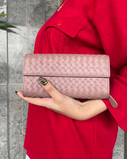 Bottega Veneta Intrecciato Leather Wallet